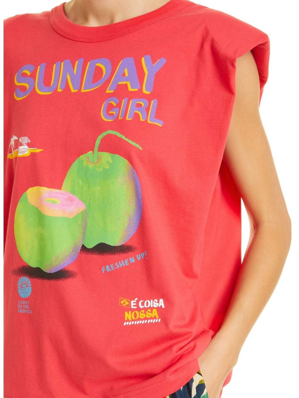 FARM Rio Sunday Girl Graphic Tee - Picture 2 of 9
